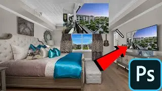 Camp Miles - Superimposing Images on to TVs in Photoshop