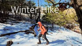 Winter Snow Hike at Eisenhower State Park | Lake Texoma ASMR