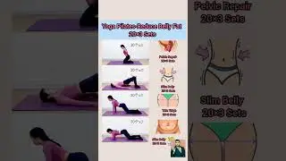 Yoga Pilates-Reduce Belly Fat#short #reducebellyfat #bellyfatloss #yoga