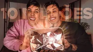 RECEBEMOS O PLAY DE DIAMANTE (10 MILHÕES)