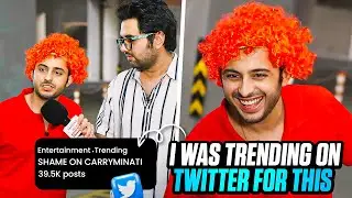 I WAS TRENDING ON TWITTER FOR THIS