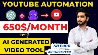 Make $650 Per Day by Making Ai Generated YouTube Videos | Youtube Automation