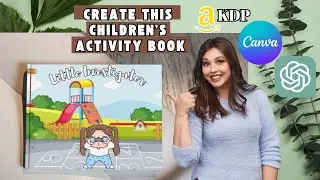 Sell This Find The Object Activity Book on Amazon KDP | Canva + ChatGPT Tutorial
