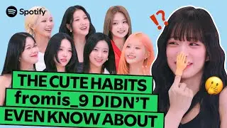 fromis_9 reveals each other’s hidden habitsㅣK-Pop ON! Playlist Take Over