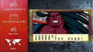 Console Fighting Games of 2003 - Samurai Showdown V