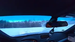 BMW X3 snow track fail.