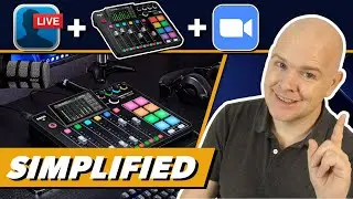 Using Rodecaster Pro 2 with Ecamm Live & Zoom over 3 mix minus channels!