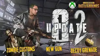 PUBG Console Update 8.2. New Gun, Decoy Grenades and Zombie Customs!