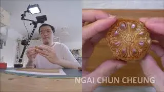 Red Bean Paste Mooncake with Mandarin Peel from Kee Wah Bakery, Unboxing