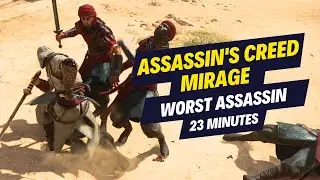 Being the Worst Assassin in AC Mirage for 23 Minute's Straight