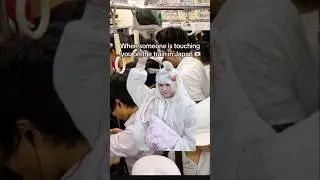 Chikan on train: Japanese vs. Slavic girl