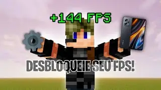 COMO DESBLOQUEAR O FPS NO CELULAR E NO MCPE USANDO 100% DA POTENCIA DO CELULAR!