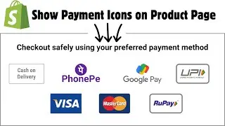 How to Add Payment Icons on Shopify Without Apps for FREE! Using Code