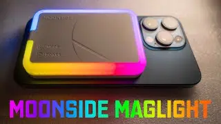 MOONSIDE MAGLIGHT: Light your photography with Magsafe Wireless Power Bank