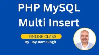 Part 34 | PHP MySQL | Multiple Insert in Table
