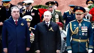 Эмомали Рахмон - единственный среди глав зарубежных стран, приглашенных Путиным на День Победы.