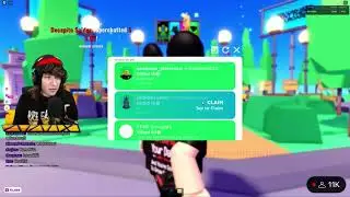 KreekCraft gets donated 5 million Robux in Pls Donate by hazem!