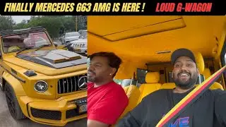 Finally mercedes G-wagon G63 is here 😎 loudest G63 in delhi 😈