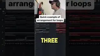 Quick little video on arranging loops 🔁 