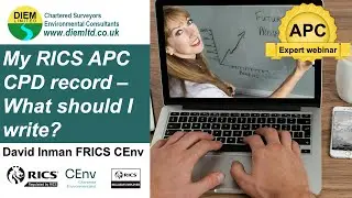 My RICS APC CPD record – What should I write?