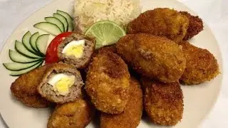 Tuhumli Mini Kotletlar / Мини Котлеты с Яйцом. Egg Kabab