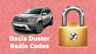 How To Unlock Your Dacia Duster Radio Online In Minutes