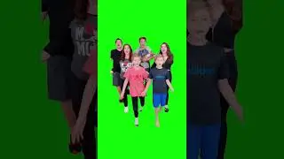 “I’m Getting Ripped Tonight” Sharpe Family Singers | Green Screen