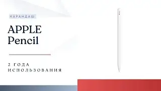 Apple Pancil 2 года использования.