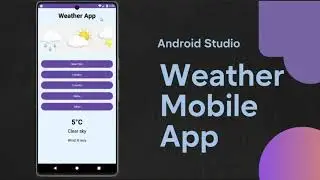 Weather App 🌦️ - Android Studio 