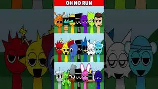 Incredibox Sprunki Oh No Run *MIX VERSION*