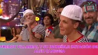 Freddy Villareal y su increíble imitación de Alex Caniggia
