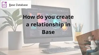 How to Create a Relationship in LibreOffice Base Database!