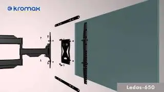 Настенный кронштейн KROMAX LEDAS 650