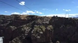 Zip line over the Royal Gorge Canon City Colorado