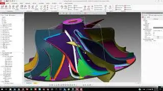 Geomagic Design X - Turbo Impeller Reverse Engineer