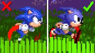 Accurate Sonic 1/CD Sprites in Sonic 3 A.I.R. [Sonic 3 A.I.R. mods Gameplay]