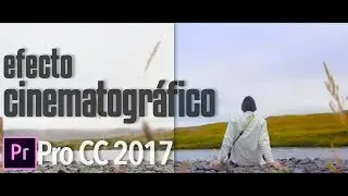 Efecto Cinematográfico | Tutorial Adobe Premiere Pro CC 2017