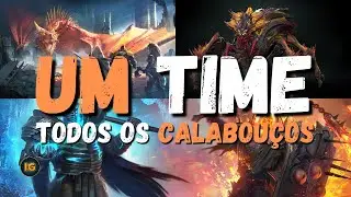 UM TIME para TODOS OS CALABOUÇOS! (Sem Lendário!) | RAID: Shadow Legends