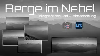 Landschaftsfotografie - Berge im Nebel