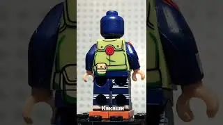 Первый взгляд Лего фигурки Какаши Хатаке из аниме Наруто// Kakashi Hatake first look 