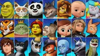 DreamWorks All-Star Kart Racing (PC) // All Playable Characters