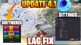 PUBG MOBILE 4.1 Update Lag Fix | Paid Optimisation for free | Gameloop Lag Fix 2025