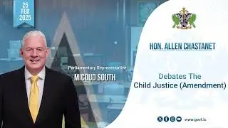 Hon. Allen Chastanet Debates the Child Justice Amendment