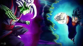 Dragon ball Fighterz Vegito Blue and Fused Zamasu