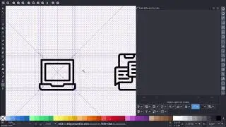 CARA MEMBUAT ICON DENGAN INKSCAPE