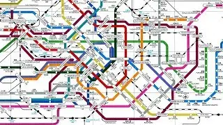10 Craziest Subway Maps