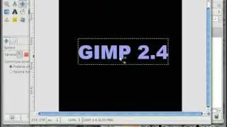 Testo riflesso con GIMP