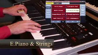 Korg Pa4x - Electric Pianos (Factory Sounds & Keyboard Sets)