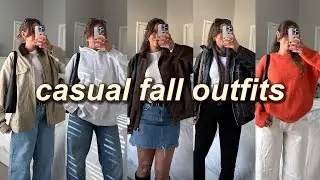 20 CASUAL FALL OUTFITS 🍁 what I’m wearing this fall! (2024 fall outfit ideas + fashion trends)