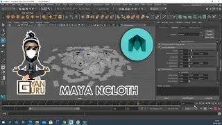 Amazing MAYA NCLOTH EXAMPLE